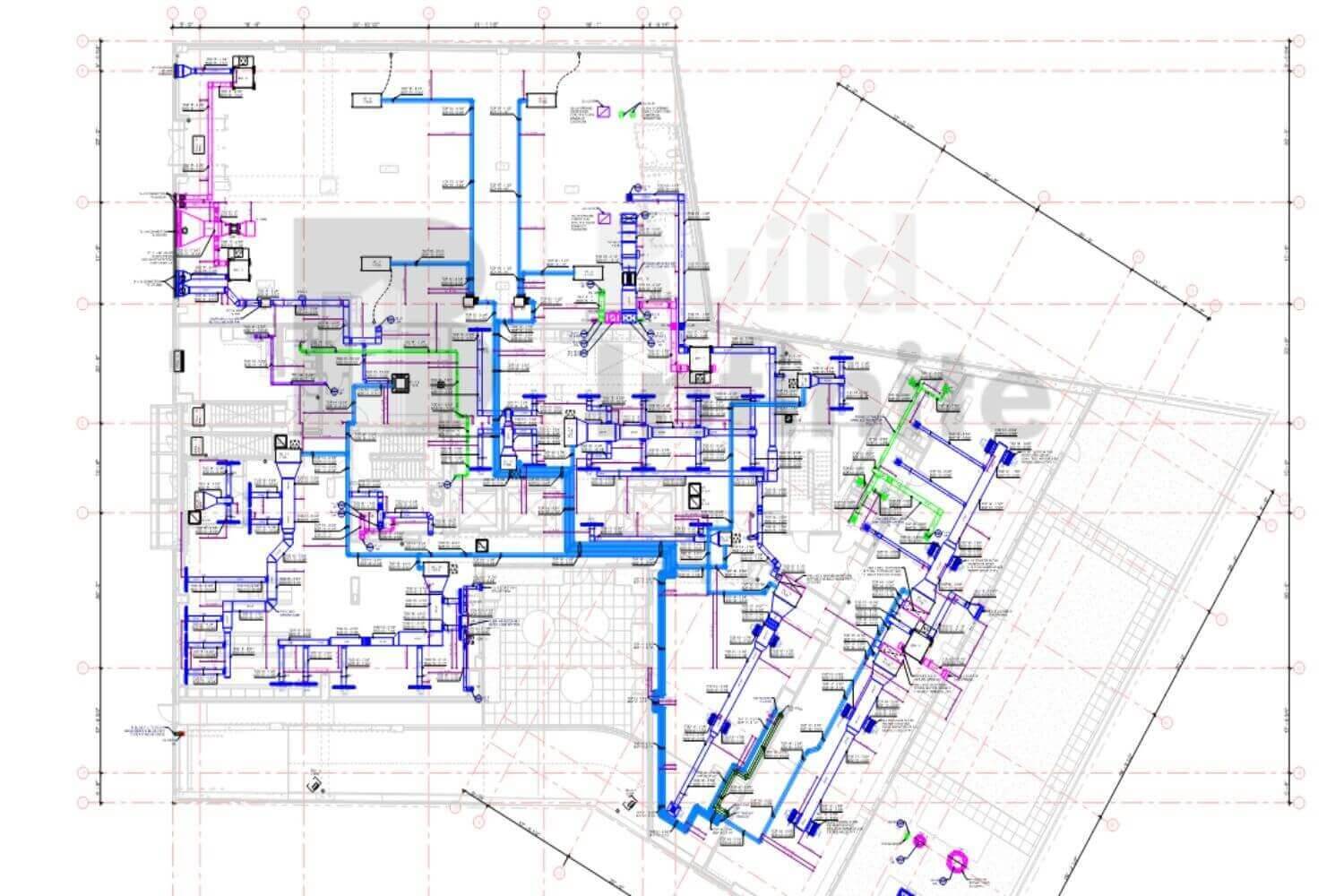 AutoCAD MEP Shop Drawings Services