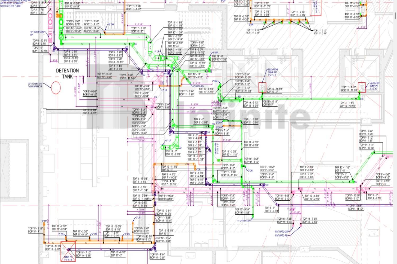 Plumbing Shop Drawings