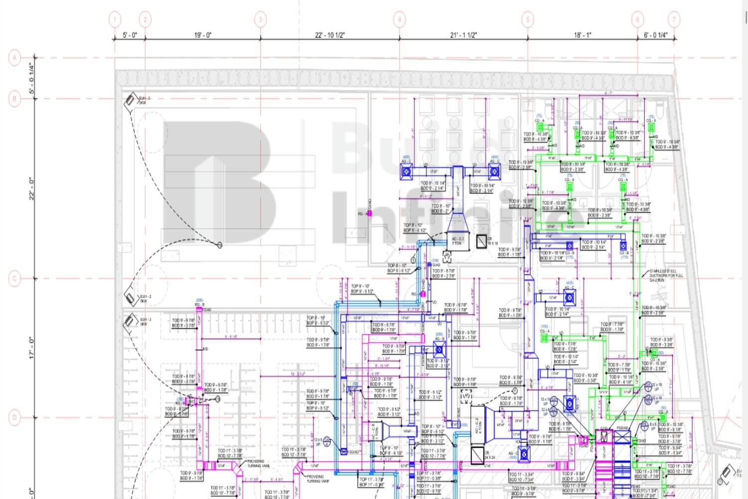 Shop Drawing Mechanical Services