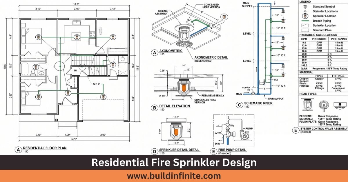 Residential Fire Sprinkler Design Services