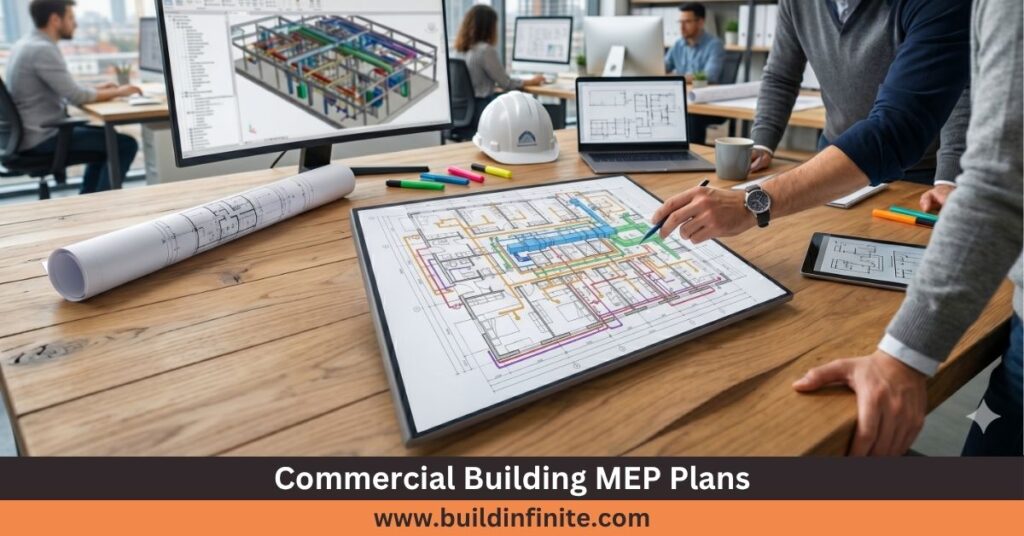 Commercial Building MEP Plans
